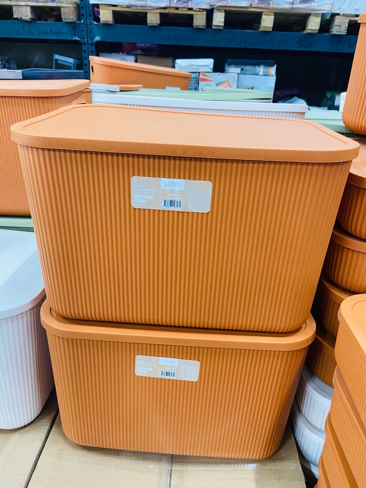 Beyaz Kapaklı Büyük Saklama Kutusu - Görsel 2