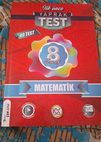 8. Sınıf Matematik Yaprak Test 40 Test