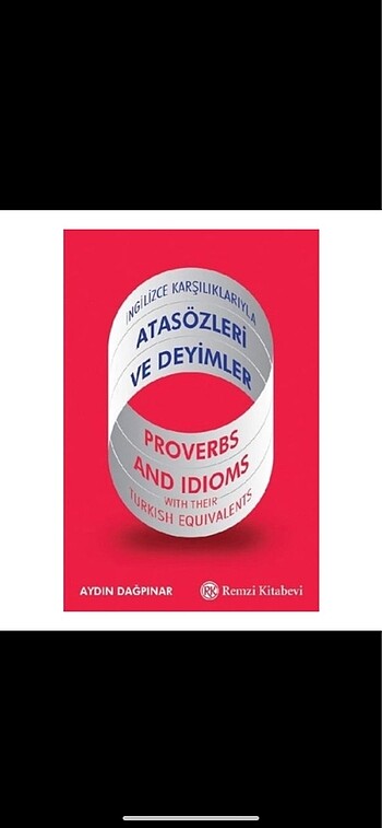 İngilizce Atasözü ve Deyimler kitabı aydın dağpınar