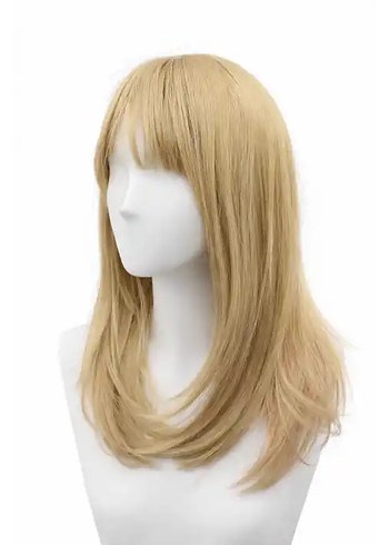 Bal Köpüğü Renk Kahkül Detaylı Katlı Kesimli Peruk - Görsel 3