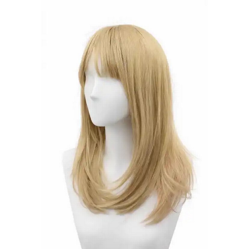 Bal Köpüğü Renk Kahkül Detaylı Katlı Kesimli Peruk - Görsel 3