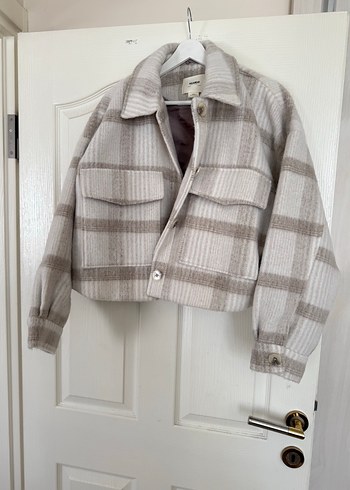 Pull and bear ekose ceket