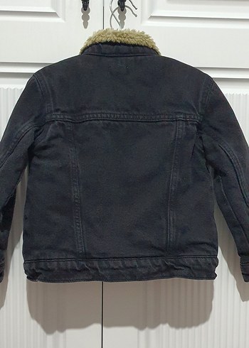 koton erkek çocuk kalın kot ceket - Görsel 2