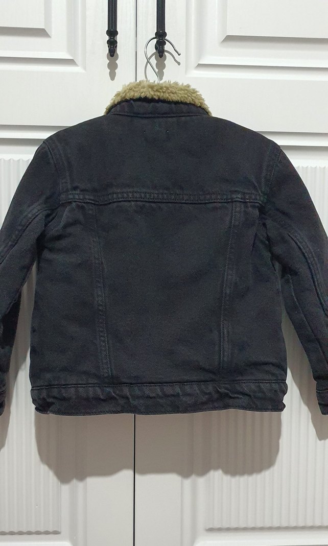 koton erkek çocuk kalın kot ceket - Görsel 2