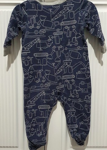 Carter's fermuarlı Uzun Kollu Erkek Bebek Tulum - Görsel 2