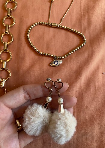 Gold takı set - Görsel 3