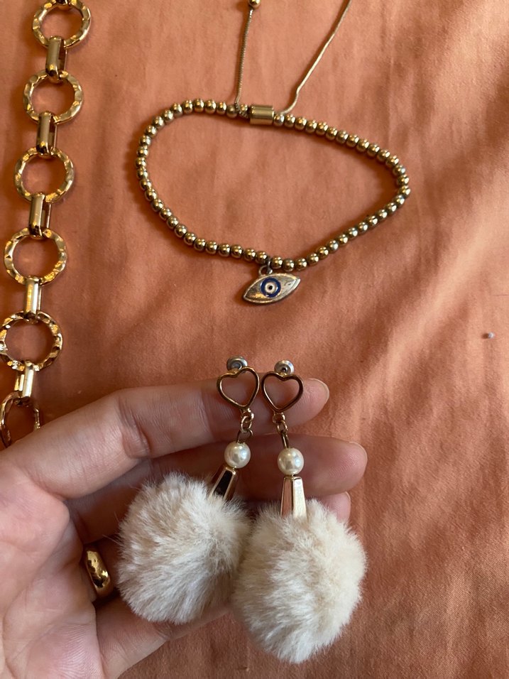 Gold takı set - Görsel 3