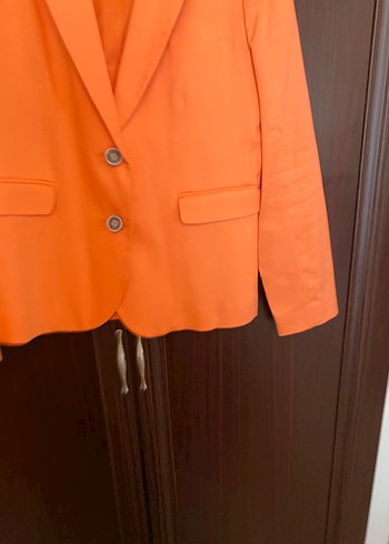 Turuncu Düğmeli Blazer Ceket 42 beden - Görsel 3