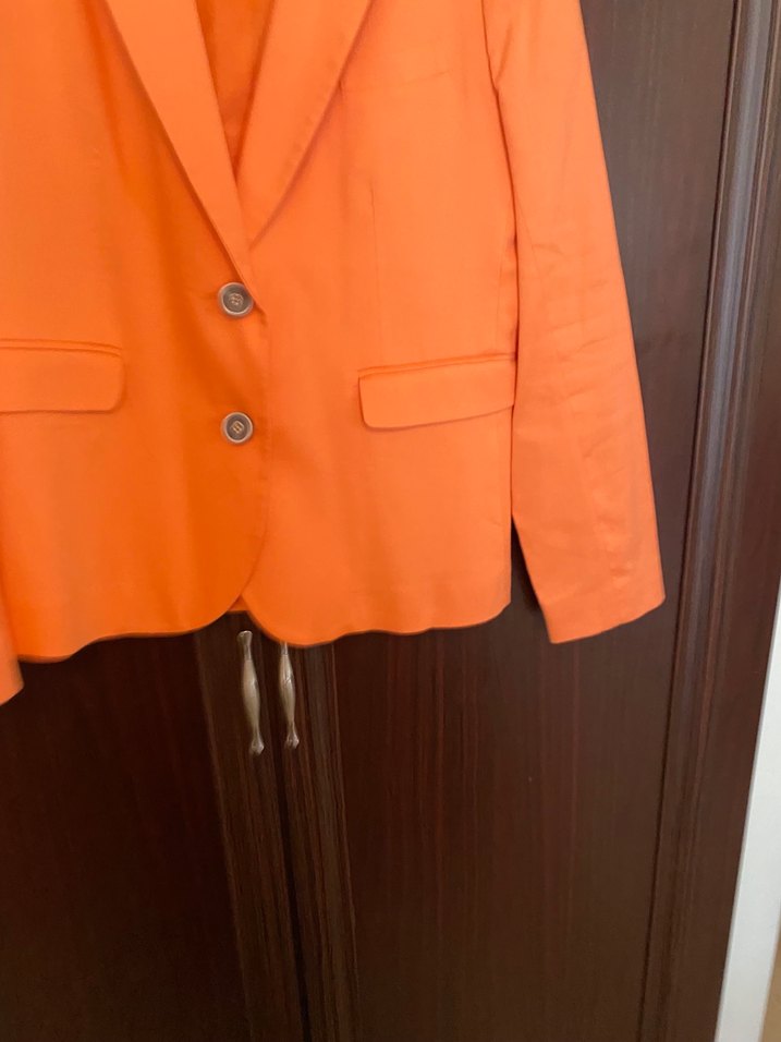 Turuncu Düğmeli Blazer Ceket 42 beden - Görsel 3