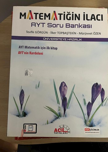 Matematiğin İlacı AYT Soru Bankası Kitabı