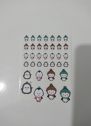  Beden Mini Sticker Setleri 