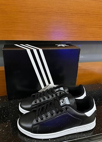 41 Beden siyah Renk Adidas stan Smith erkek spor ayakkabı 