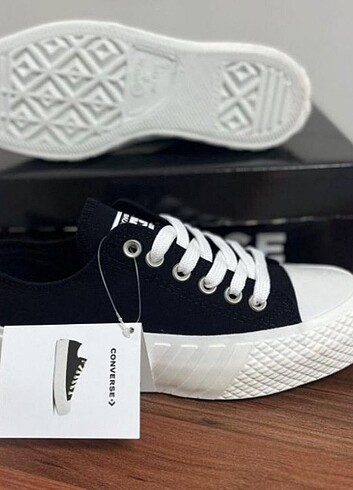 37 Beden siyah Renk Converse all star kadın ayakkabı