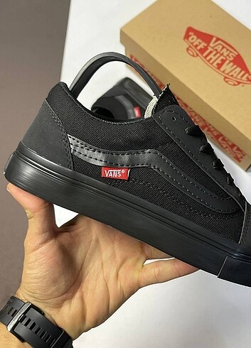 39 Beden Vans Old Skool siyah unisex spor ayakkabı