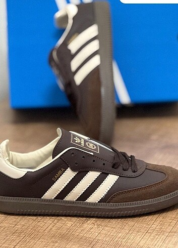 40 Beden kahverengi Renk Adidas samba kadın spor ayakkabı