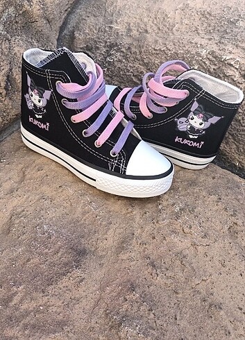 Converse Kuromi baskılı çoçuk ayakkabı