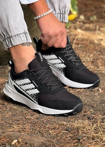 Erkek Siyah Terrex Bağcıklı Spor Ayakkabı - Görsel 5