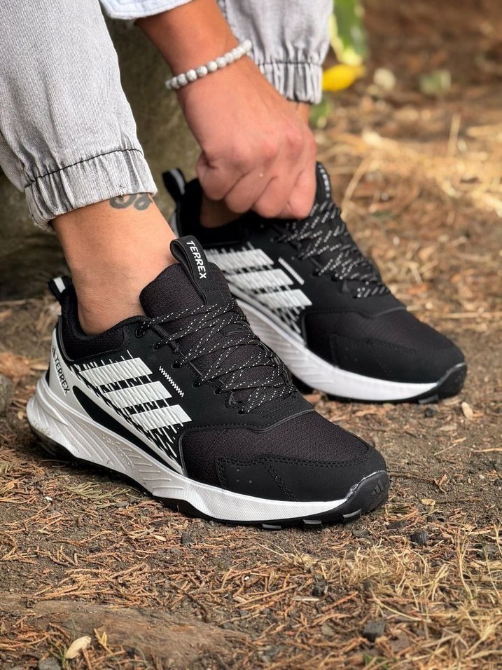 Erkek Siyah Terrex Bağcıklı Spor Ayakkabı - Görsel 5