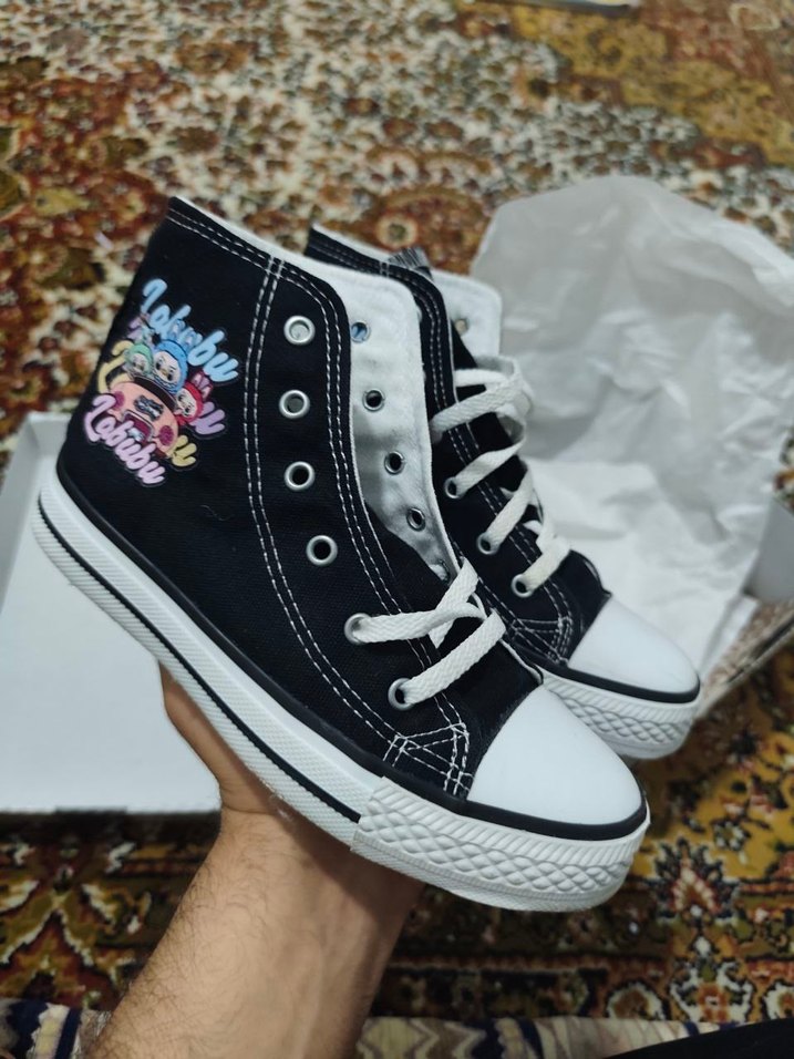Converse baskılı çoçuk ayakkabı - Görsel 3
