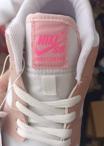 Nike Nike DUNK Pembe Desenli Bağcıklı Kadın Sneakers