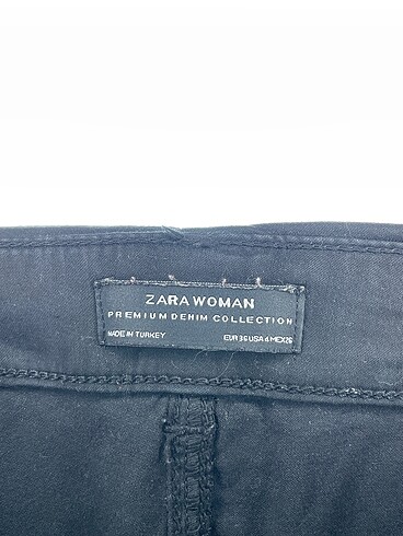 36 Beden siyah Renk Zara Jean / Kot %70 İndirimli.