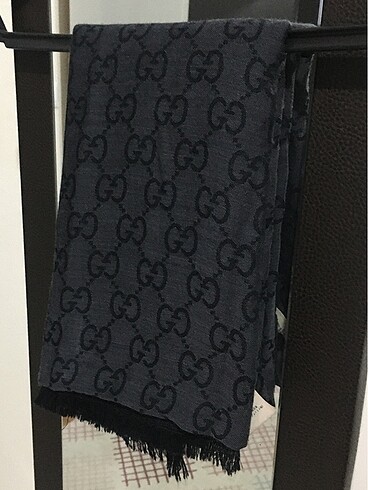 MEDSCARF GUCCİ YÜN İPEK ANTRASİT