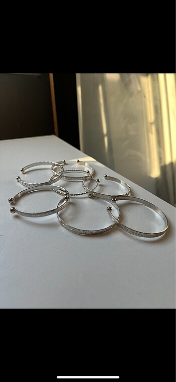 Set bilezik silver