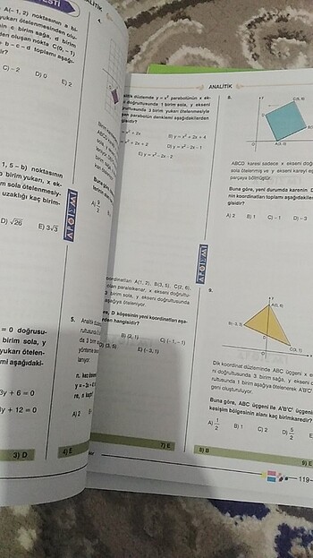  Analitik geometri apotemi fasikülü 