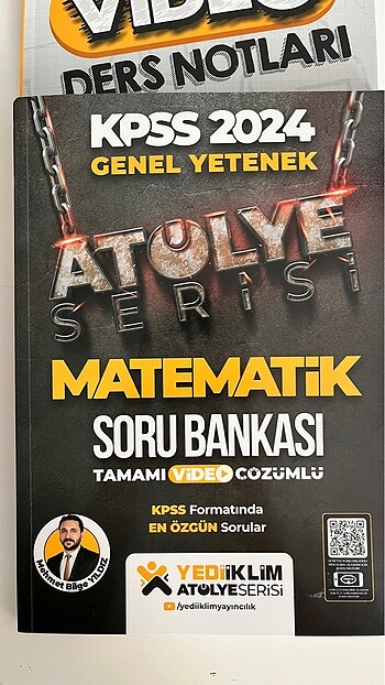 Yediiklim Atölye Serisi KPSS Genel Yetenek Matematik ders notlar