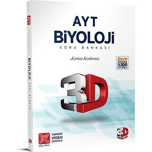 3D AYT BİYOLOJİ
