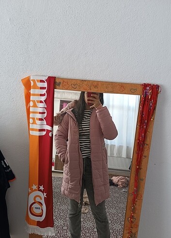 m Beden Pembe uzun mont