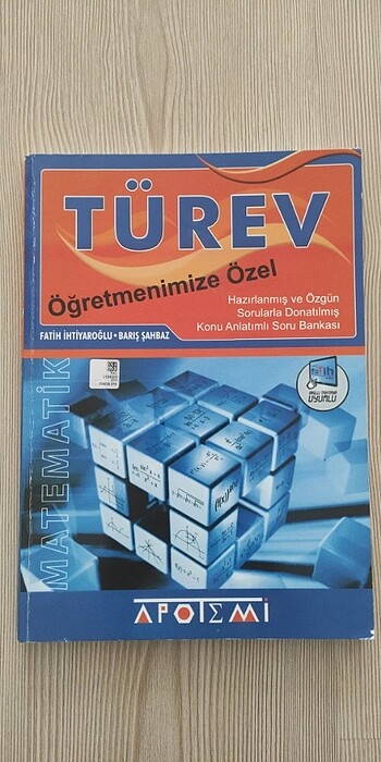 Apotemi yayınları türev konu anlatımlı soru bankası 