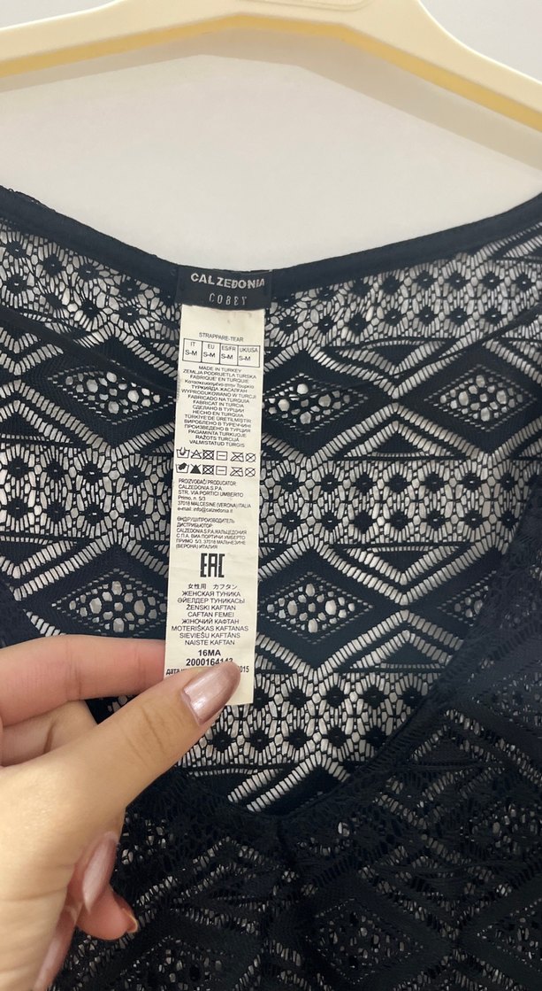 Siyah Dantel Midi Bohem - Görsel 2
