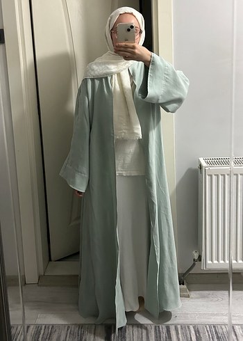 Zara Yeşil abaya