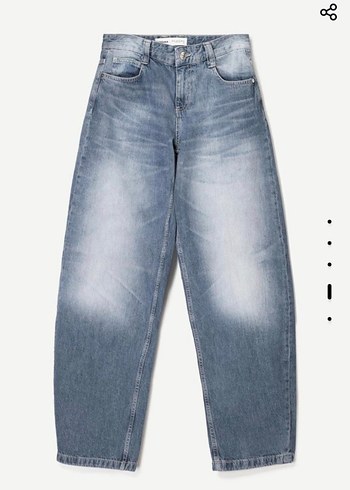 Gri Renk Salaş Kadın Kot Pantolon - Görsel 2