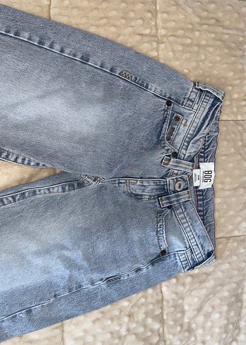 Gri Salaş Kadın Denim Pantolon - Görsel 4