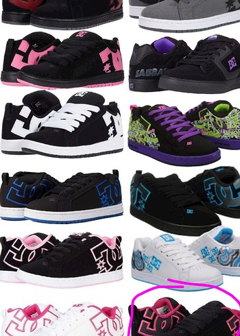 Diğer DC Skate Ayakkabı Kadın Pembe y2k