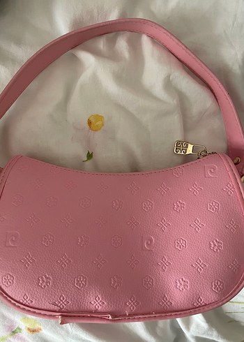 Pembe Pierre cardin çanta - Görsel 2