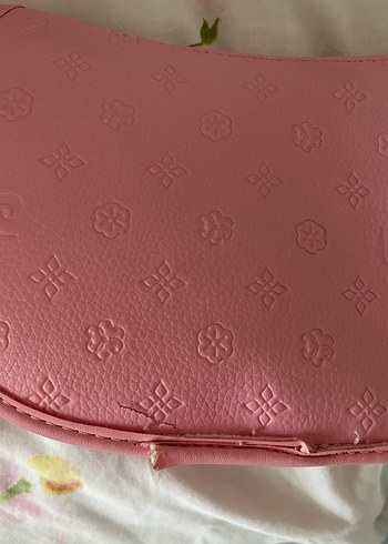 Pembe Pierre cardin çanta - Görsel 3