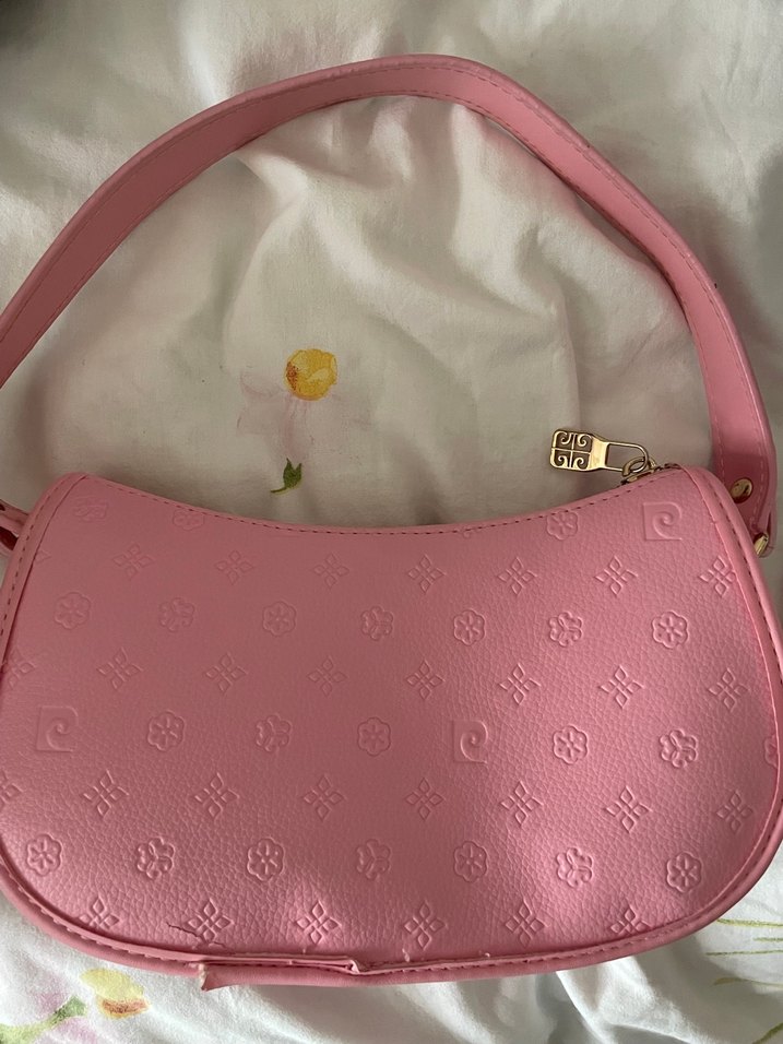 Pembe Pierre cardin çanta - Görsel 2