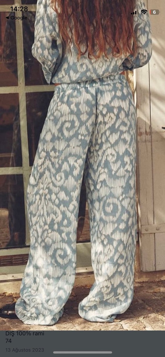 Zara keten Denim Pantolon - Görsel 2