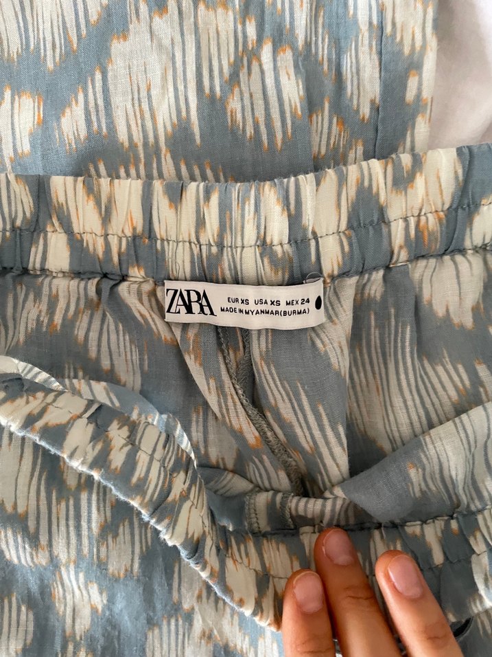 Zara keten Denim Pantolon - Görsel 4