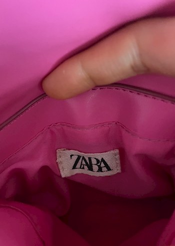 Zara pembe mini çanta - Görsel 2