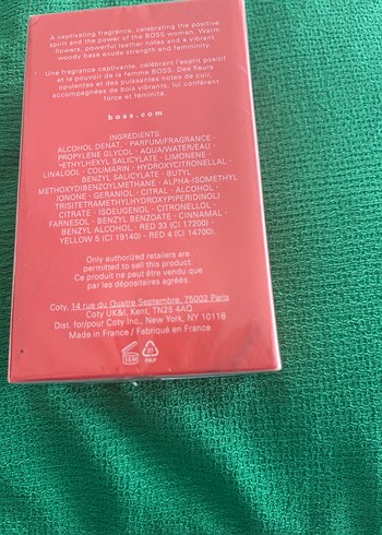 Diğer BOSS Alive Kadın Parfümü 90 ml orijinal
