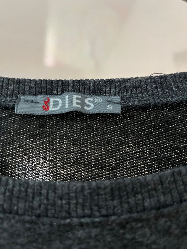 Nakış Detaylı Gri Kadın Triko Tunik - Görsel 3