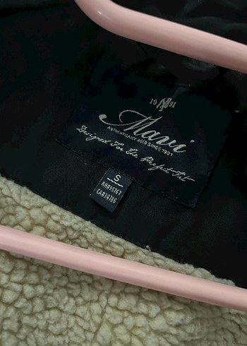 Siyah Kadın Midi Boy Kürklü Mont - Görsel 4