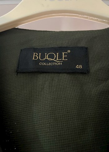 Asker yeşili yazlık pardesü - Görsel 3