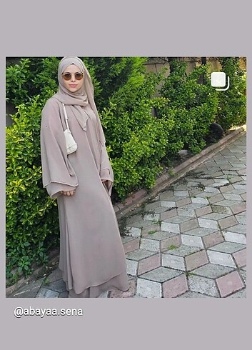 Şifon Abaya 