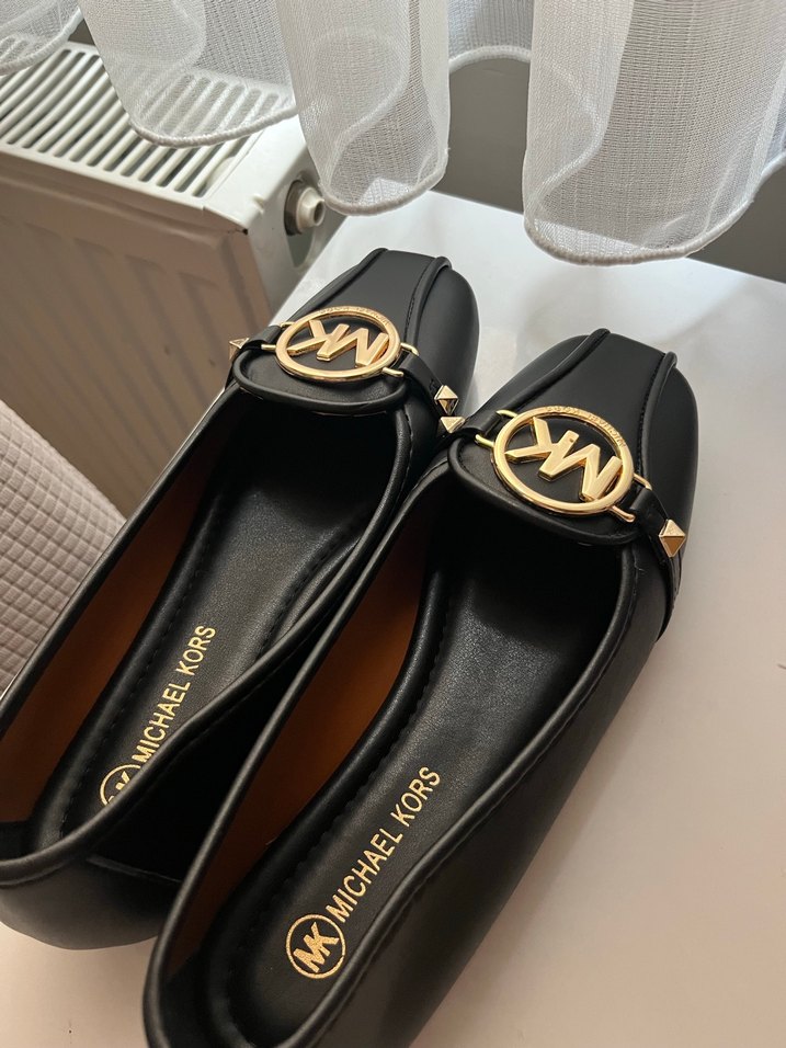 Michael Kors Siyah Tokalı Kadın Loafer - Görsel 2
