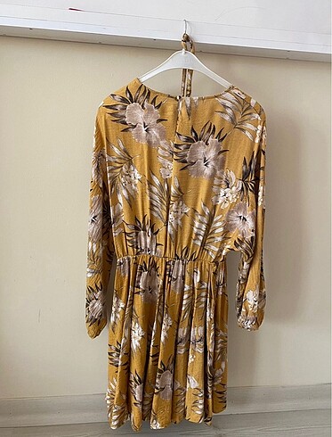 Diğer Çiçek desenli oversize tunik